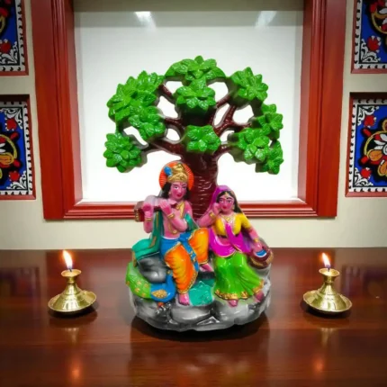 UNIQUE PIECE OF DECORATIVE  3D RADHA KISHAN  STATUE OF TABLE TOP