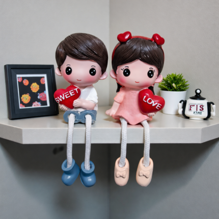 Anniversary gift couple figurine romantic sweet love home decor showpiece