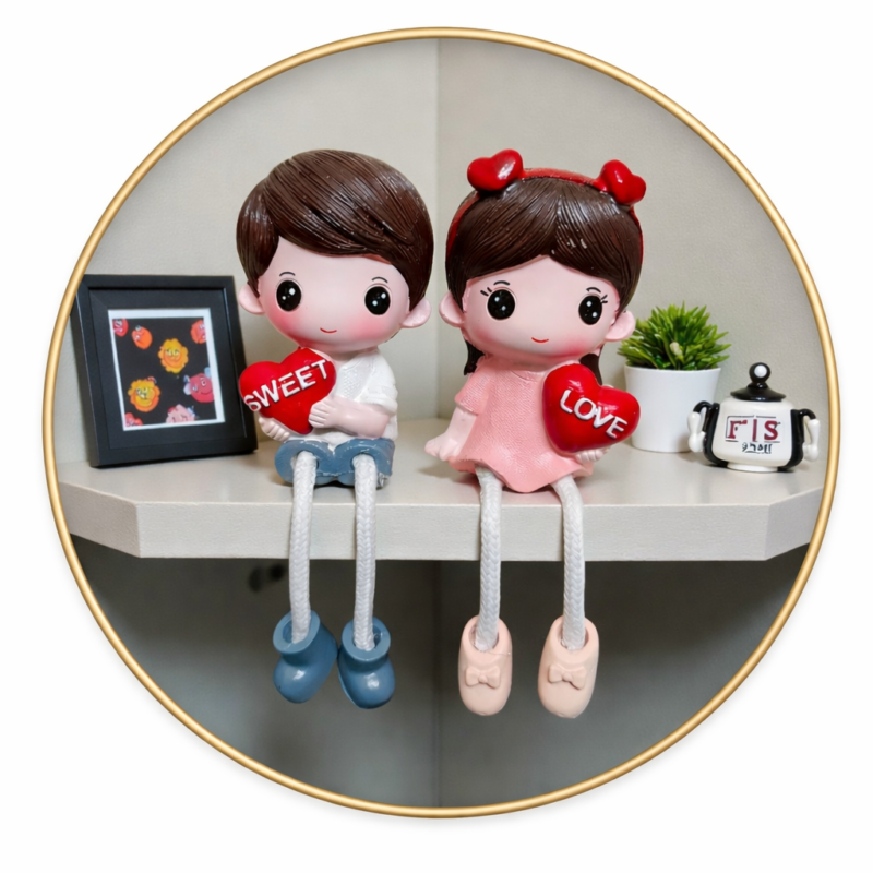 anniversary gift couple figurine romantic decor